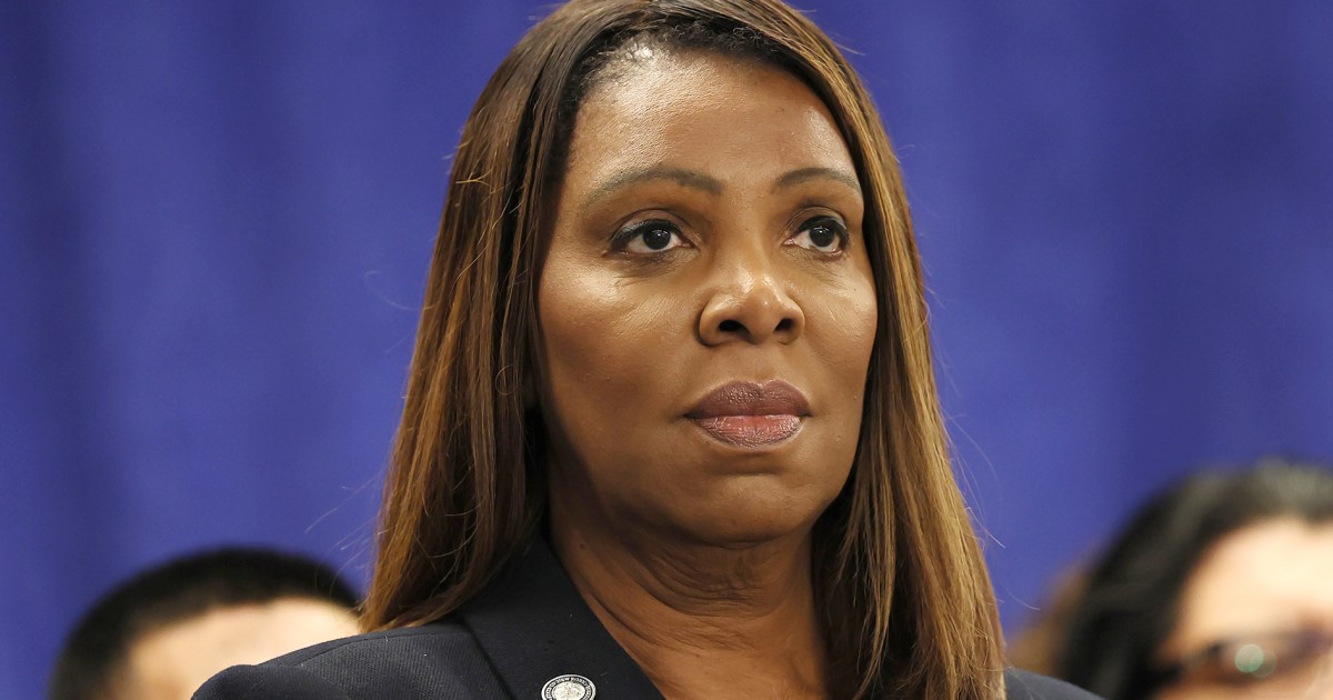 N.Y. AG Letitia James to be arraigned in federal bank fraud case